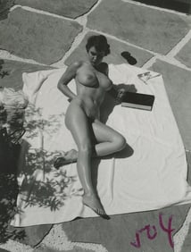 ANDRÉ DE DIENES Vintage Photo 1950s-1960s Nude Study