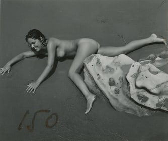 ANDRÉ DE DIENES Vintage Photo 1950s-1960s Nude Study