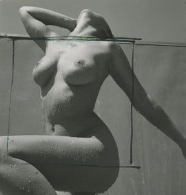 ANDRÉ DE DIENES Vintage Photo 1950s-1960s Nude Study