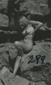 ANDRÉ DE DIENES Vintage Photo 1950s-1960s Nude Study
