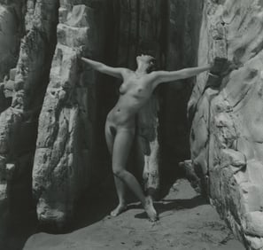 ANDRÉ DE DIENES Vintage Photo 1950s-1960s Nude Study