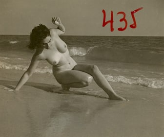 ANDRÉ DE DIENES Vintage Photo 1950s-1960s Nude Study