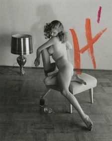 ANDRÉ DE DIENES Vintage Photo 1950s-1960s Nude Study