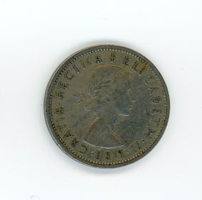 1957 Half Crown United Kingdon Silver Coin