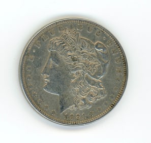 1921 U.S. One Dollar Silver Morgan Coin