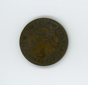 1887 Canada Coin One Cent