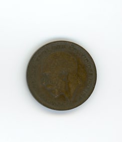 1916 Half Penny UK Great Britain
