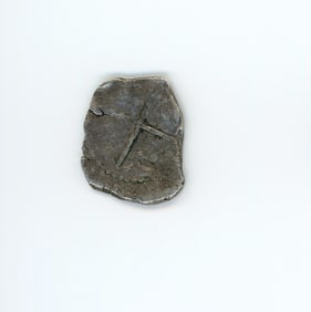 Spanish Shipwreck Silver Coin 4 Reales 1600s