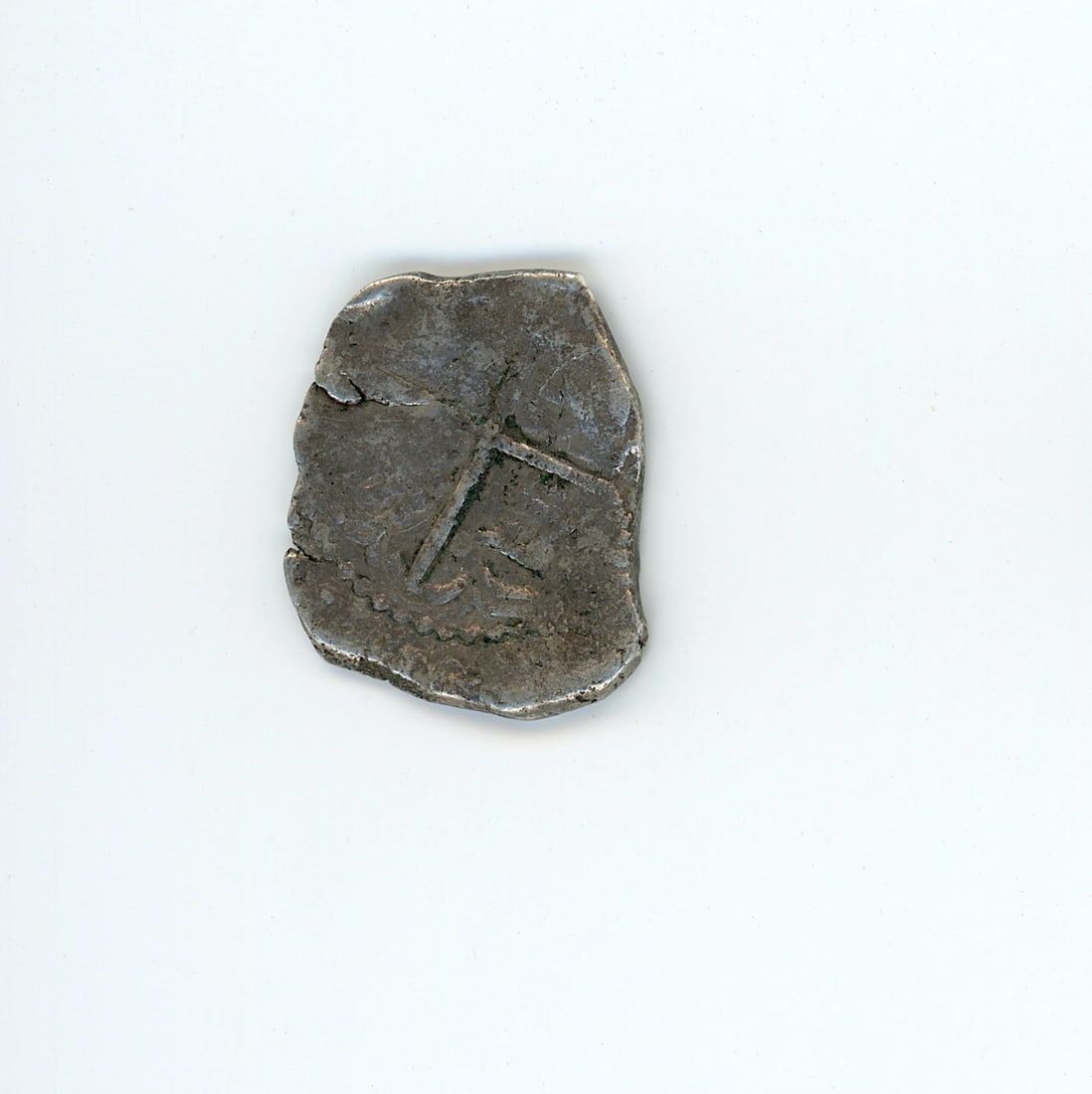 Spanish Shipwreck Silver Coin 4 Reales 1600s (1 of 2)