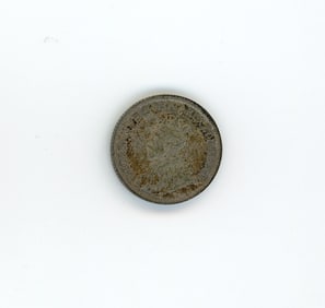 1929 Canada Silver Coin 10 Cents