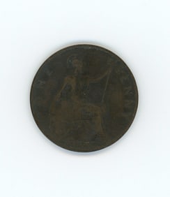 1898 Great Britain One Penny Coin