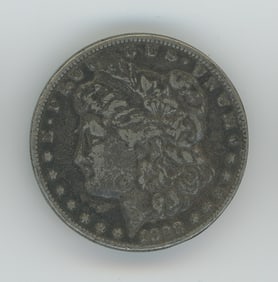 1892 U.S. One Dollar Morgan Silver Coin