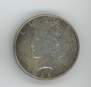 1928 U.S. Liberty Peace One Dollar Silver Coin