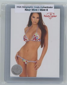 Scarce Authentic Sexy Pin Up Female Model Collectible Trading Card