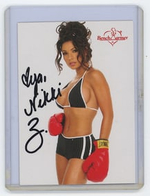 Scarce Authentic Sexy Pin Up Female Model Collectible Trading Card
