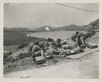 Vintage Original U.S. Military Photo Iconic 1940s WW2 War Korea Era