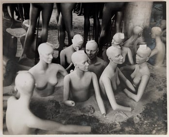 Authentic Vintage Photograph by HERB FLATOW N.Y. Serie Mannequins
