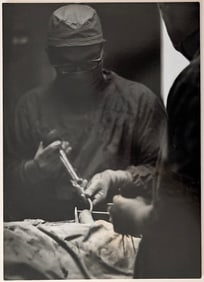 Authentic Vintage Photograph by HERB FLATOW N.Y. Medical Surgeon