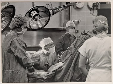 Authentic Vintage Photograph by HERB FLATOW N.Y. Medical Surgeon