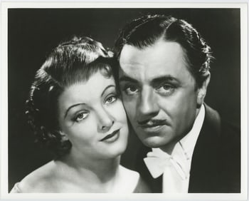 Photo Print William Powell Myrna Loy Libled Lady 1936
