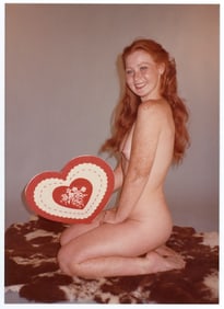 Pin Up Kodak Print Photo Naturalism Nude 3.5" x 5" Ca 1970s - 1990s