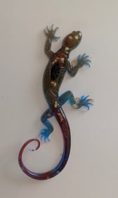 Amazing Handmade Coloful Resin Sculpture Figurine Signed