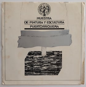 Vintage Latin American Art Ephemera Arte Puertorriqueño