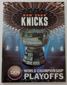1974 NY KNICKS NBA BASKETBALL WORLD CHAMPIONSHIP PLAYOFF Program