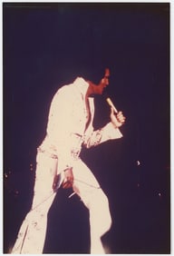 Scarce Original Vintage 1970s ELVIS PRESLEY Photo 3.5" x 5"