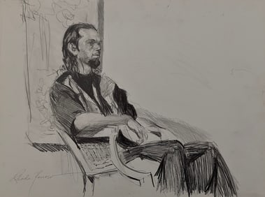 RHODA YANOW PSA-MP Original Art Hand Painted Drawing/Board