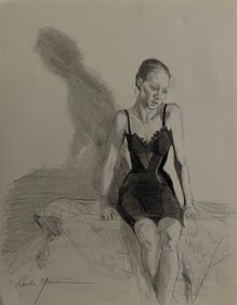 RHODA YANOW PSA-MP Original Art Hand Painted Drawing/Board