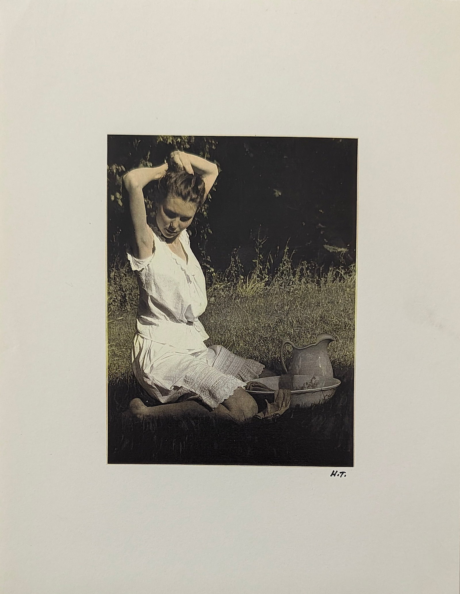 Original Signed Photo HARRIET TANNIN (1929-2009): Harriet Tannin, photographer, painter, sculptor, political activist, writer and lecturer was born April 26, 1929. She is best known for her modernist, pioneer work with woven photography and her non-o