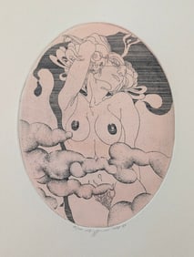 "Niobe Clouds", WP Eberhard Eggers (1839 - 2004) Signed 42/100