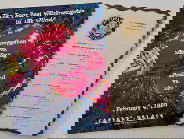 HONEYGHAN VS STARLING & BRELAND VS LEE OFFICIAL BOXING FEB 4, 1989