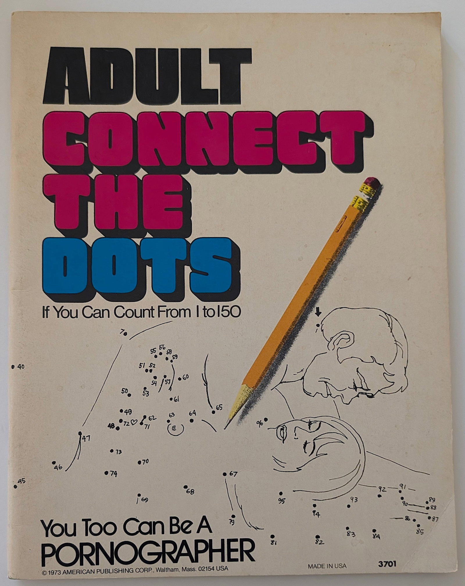 Adult Connect the Dots RARE SOFTCOVER BOOK: This lot is coming from the estate of a collector in RI. We have included quality images to show it's actual condition. This lot is located in Boca Raton, Fl and its shipment will be made directly by 