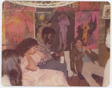 Hippie Sixties Party With Blacklight Posters