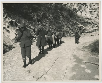 Vintage Photograph US Military Troops Korea / WW2 / Vietnam