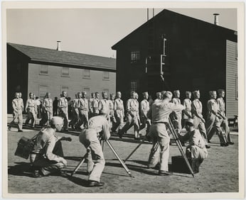Vintage Photograph US Military Troops Korea / WW2 / Vietnam