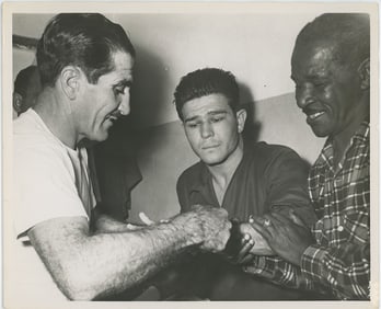 Scarce Vintage Photo Boxer to Identify, 1954