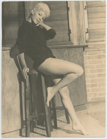 Vintage Photo Signed Cuban Actress to Identify