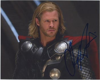 Autographed Photo by CHRIS HEMSWORTH with COA, 2009