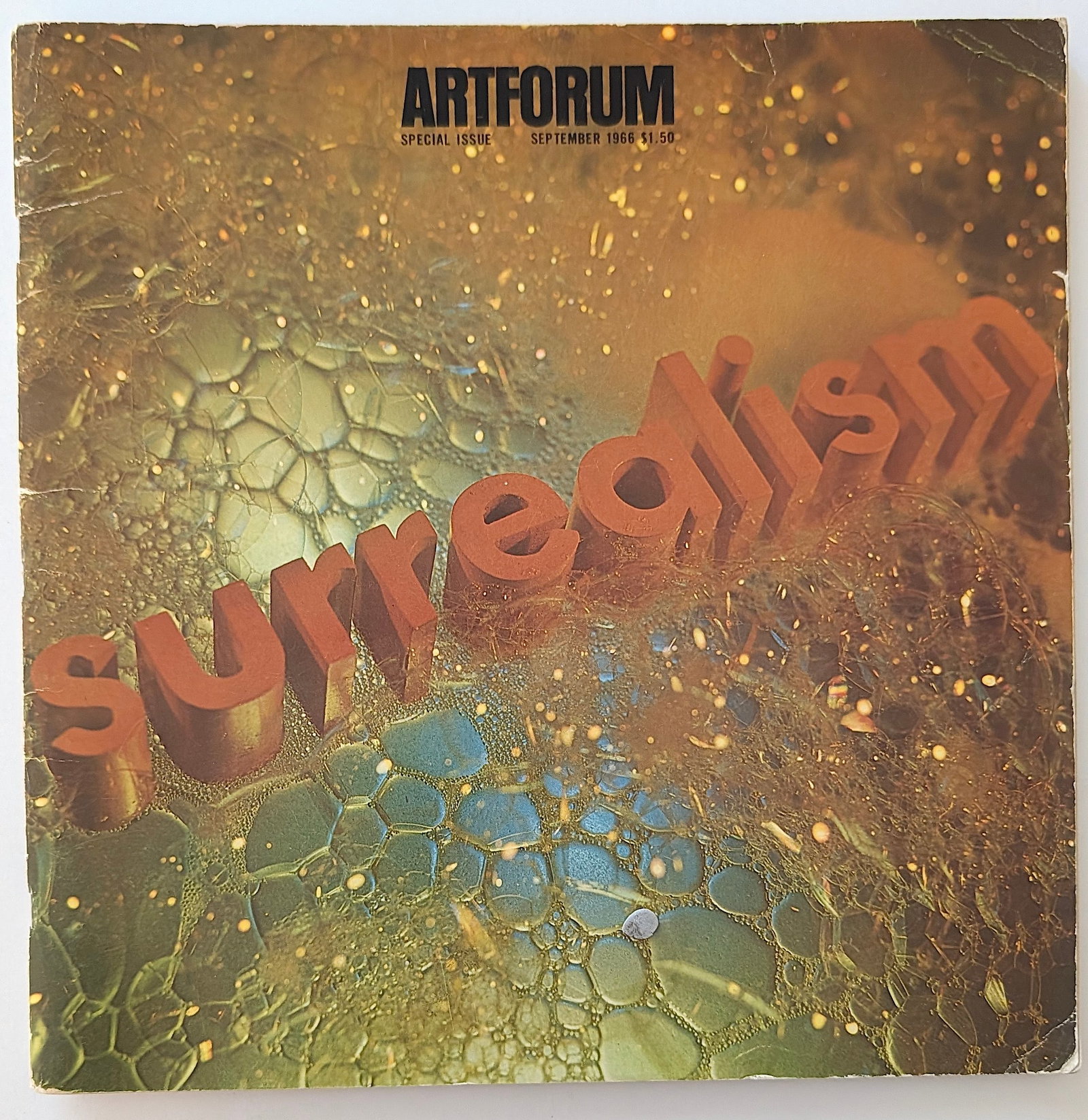 Sept. 1966 Artforum Magazine, which focuses on "Surrealism": From the estate of Mr. Ira Licht (1938–2023) — a distinguished art historian, curator, and museum director. Mr. Licht was educated at Columbia College, where he studied art history. He later serve