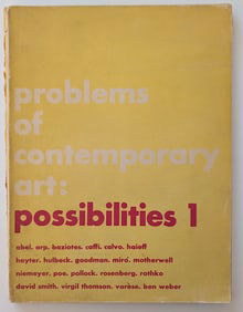 Problems of Contemporary Art: Possibilities 1, 1947