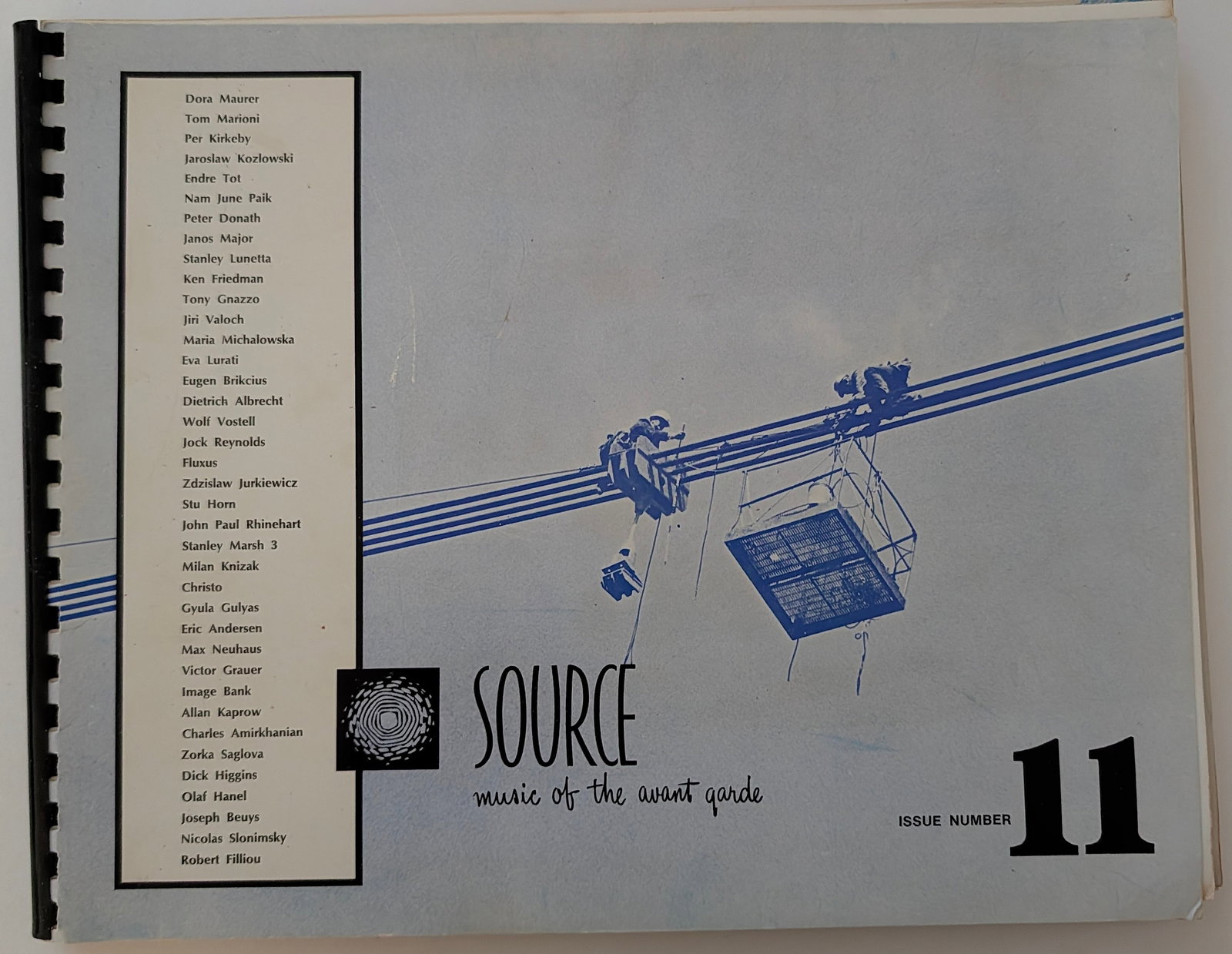 Source: Music of the Avant Garde ISSUE 11- AUGUST, 1972: From the estate of Mr. Ira Licht (1938–2023) — a distinguished art historian, curator, and museum director. Mr. Licht was educated at Columbia College, where he studied art history. He later serve