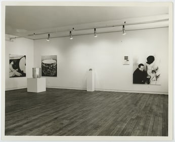 Vintage Photo MANZONI Installation View, 1972 SONNABEND GALLERY