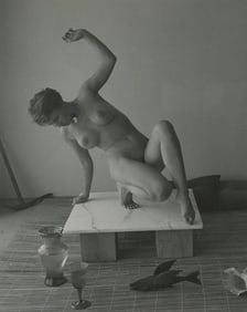 ANDRÉ DE DIENES Vintage Photo 1950s-1960s Nude Study