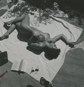 ANDRÉ DE DIENES Vintage Photo 1950s-1960s Nude Study