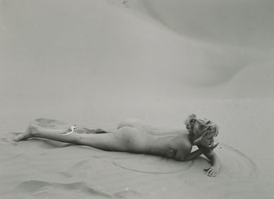ANDRÉ DE DIENES Vintage Photo 1950s-1960s Nude Study