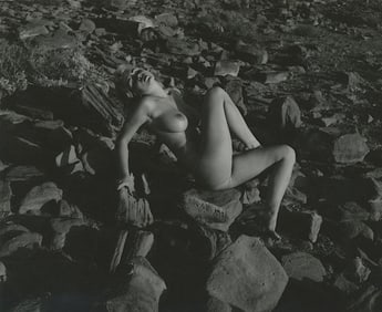 ANDRÉ DE DIENES Vintage Photo 1950s-1960s Nude Study