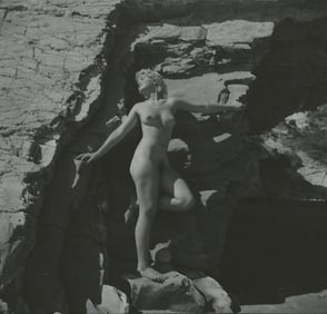 ANDRÉ DE DIENES Vintage Photo 1950s-1960s Nude Study